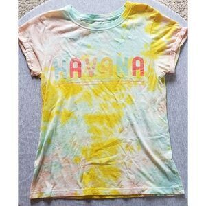 PROJECT KARMA TIE DYE HAVANA SHORT SLEEVE RETRO INSPIRED T-SHIRT NWOT